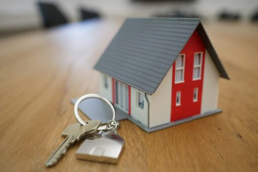 House keys and model home